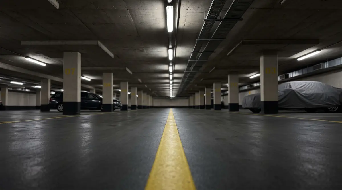 Tiefgarage am Flughafen München